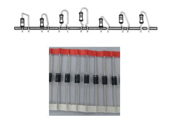 二極管立式成型機(jī)物料
