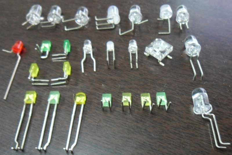 自動散裝LED成型機成型樣品